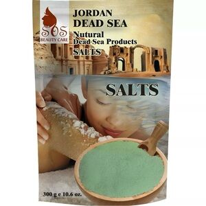 Jordan Dead Sea Natural Mineral Bath Salt Minerals Zinc Magnesium Cool & Smooth